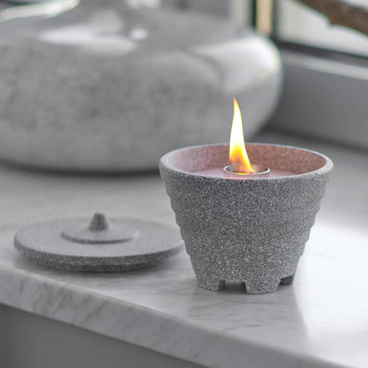 Smeltvuur Indoor Granicium® + Deksel + Paraffine Smeltvuur Indoor Granicium® + Deksel + Paraffine