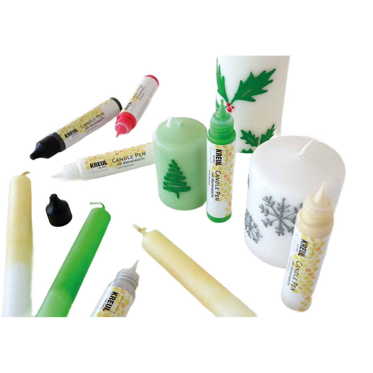 Kaarsenpen set Winter Love Kaarsenpen set Winter Love