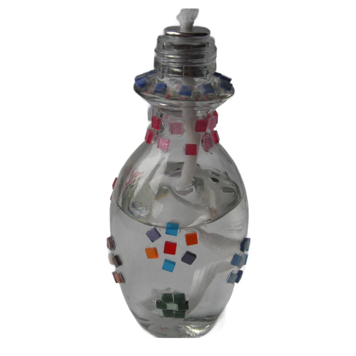 Olielamp maken van Karaf Olielamp maken van Karaf