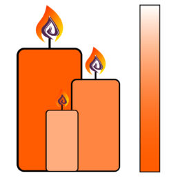 Kaarsen Kleurstof FLUOR ORANJE