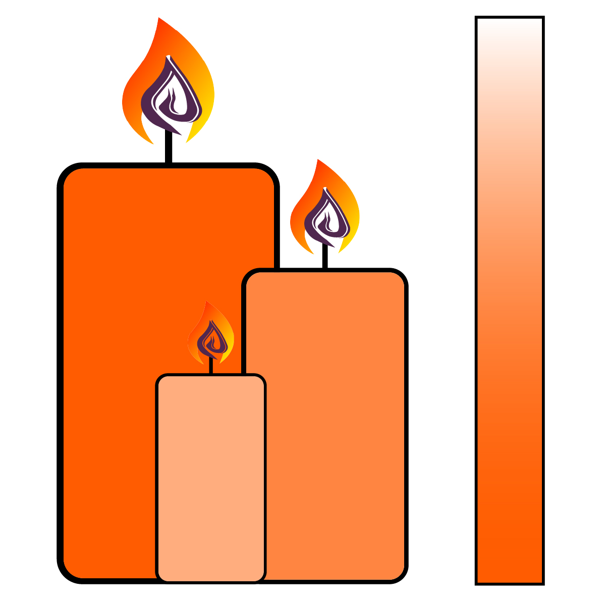 Kaarsen Kleurstof FLUOR ORANJE Kaarsen Kleurstof FLUOR ORANJE