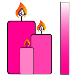 Kaarsen Kleurstof FLUOR ROZE