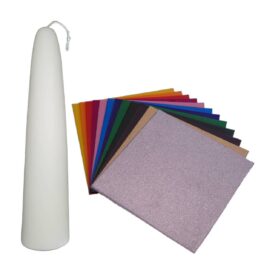 Dompelkaars 250x70 + versierwas