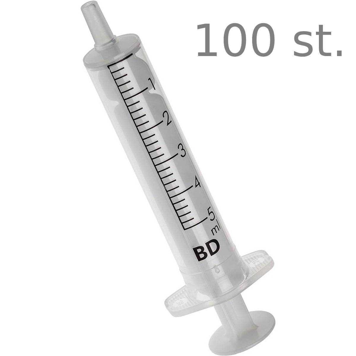 Doseerspuit 5ml 2delig 100st. Doseerspuit 5ml 2delig 100st.